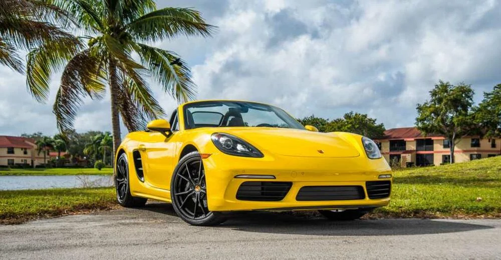 Porsche Boxster convertible