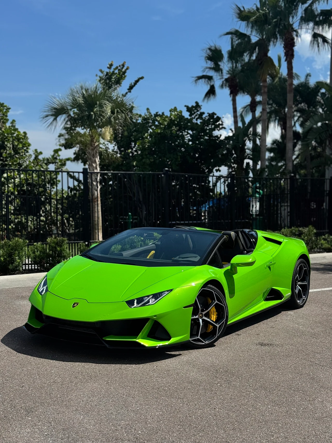 Lamborghini Huracan EVO Spyder reference photograph, view 1